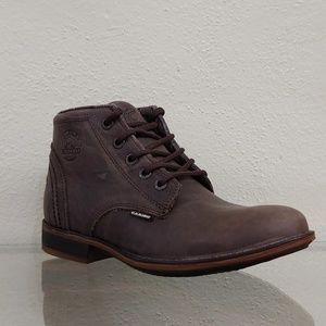 Caribu Mens Rustic Brown Ankle Boot